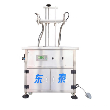 sunflower semi automatic cooking edible coconut soybean oil filling machine